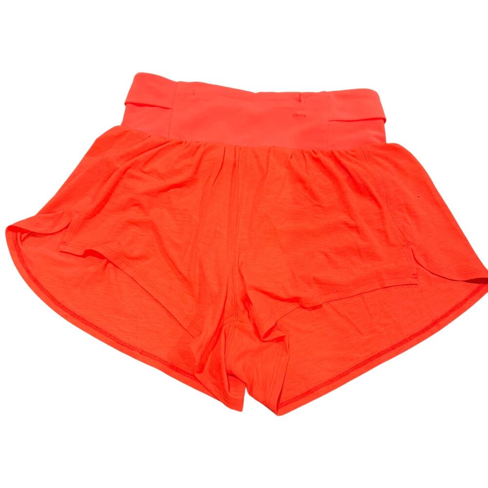 Free People Neon Orange Running Shorts Size Small